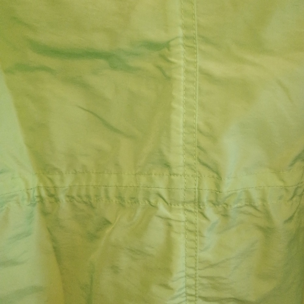 Lilly &‎ Van Light Green Zip Snap Front Jacket Women's XS Adjustable Sleeve - Picture 11 of 14